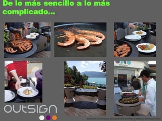 De lo más sencillo a lo más
complicado…
documento no contractual; queda totalmente prohibida la difusión sin autorización previa
 