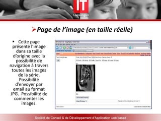 Authentification  pour l’accès au système :Pour accéder au système PACS, il faut d’abord  s’authentifer et c’est en fonction de cette authentification que des droits sur les fonctionnalités et le contenu vous sont octroyés. 
