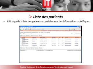 Un serveur Web qui utilise  Apache (serveur de page) et PHPA quoi sert un PACSUn PACS  permet l'exploitation clinique des images produites dans un département de radiologie