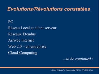 Ce que m'a apporté l'ESGI 