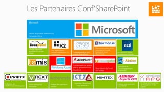 Présentation Partenaires Conf'SharePoint  2013