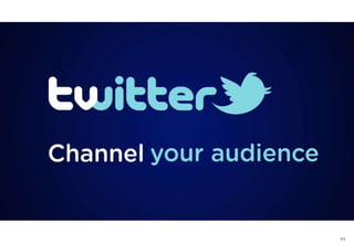 Twitter : une plateforme faite pour la « social TV »




                                                                11
simaje
 