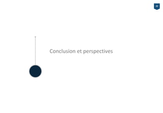 Conclusion et perspectives
22
 