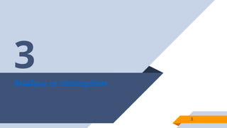 Analyse et conception
8
3
 