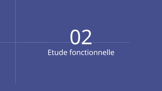 Etude fonctionnelle
02
 