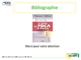Bibliographie 
Merci pour votre attention 
Mastère Spécialisé Management Par Projet 
