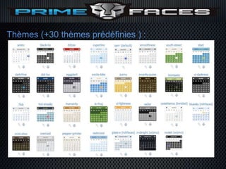 Thèmes (+30 thèmes prédéfinies ) :
 