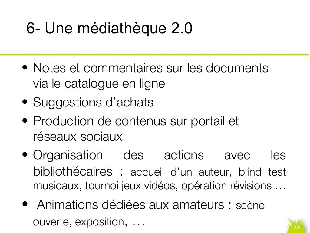 Présentation projet culturel médiathèque de Solaize