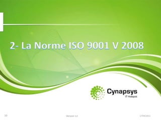 1- Pourquoi et comment la Qualité a évolué…16/03/20113Version 5.0