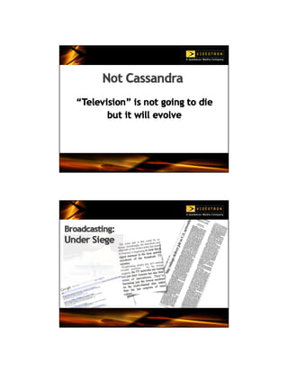 Videotron presentation - Telecom Summit