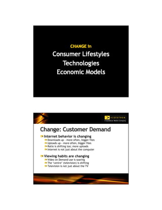 Videotron presentation - Telecom Summit