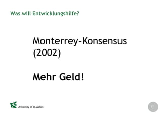 Nachhaltigkeit als Entwicklungsparadigma