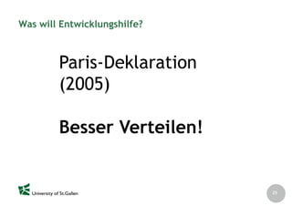 Nachhaltigkeit als Entwicklungsparadigma