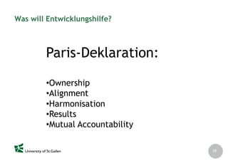 Nachhaltigkeit als Entwicklungsparadigma