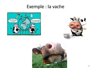 Exemple : la vache




 Atelier « Docteurs et création d’entreprise »
      CEEI Héraclès – 13 novembre 2012           44
 