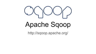 Apache Sqoop
http://sqoop.apache.org/
 