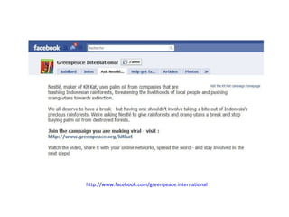 http://www.facebook.com/greenpeace.international 