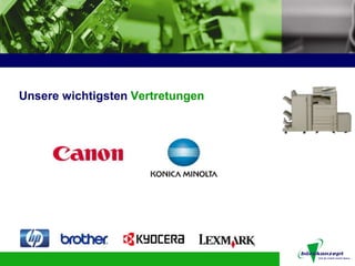 Unsere wichtigsten Vertretungen
 