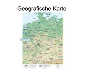 Geografische Karte 