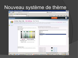 Nouveau système de thème
 