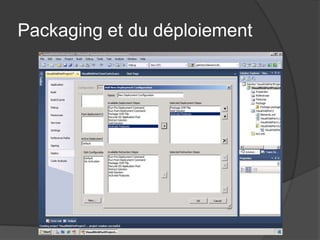 Packaging et du déploiement
 