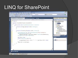 LINQ for SharePoint
 