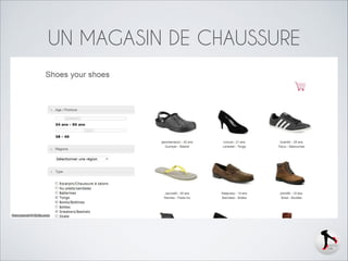 UN MAGASIN DE CHAUSSURE

 