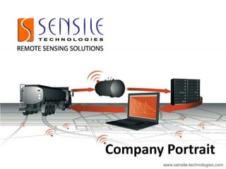 Company Portrait
        www.sensile-technologies.com
 