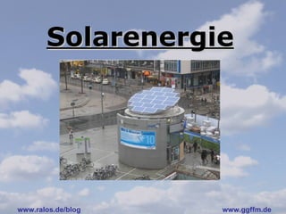 Solarenergie 