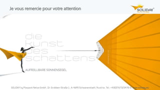 Je vous remercie pour votre attention
 