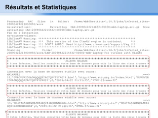 Page  26
Résultats et Statistiques
 