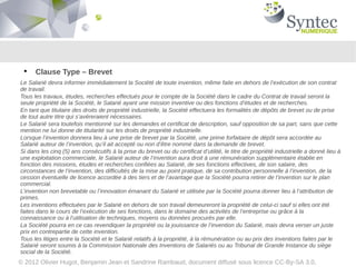 Syntec Traitement du Libre et de l&rsquo;Open Source dans les Contrats informatiâ¦