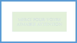 MERCI POUR VOTRE
AIMABLE ATTENTION
 