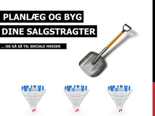 PLANLÆG OG BYG 
DINE SALGSTRAGTER 
… OG GÅ SÅ TIL SOCIALE MEDIER 
 