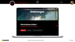 Fahrzeug kennenlernen
Hochschule Aalen | Sina Engmann, Cassandra Demir 03.05.2023
 