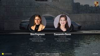 Sina Engmann
4. Semester
User Experience (B. Eng.)
Hochschule Aalen
Cassandra Demir
4. Semester
User Experience (B. Eng.)
Hochschule Aalen
Hochschule Aalen | Sina Engmann, Cassandra Demir 03.05.2023
 