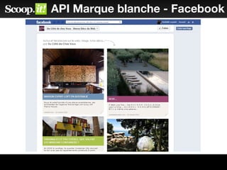 API Marque blanche - Facebook
 