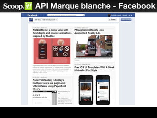 API Marque blanche - Facebook
 