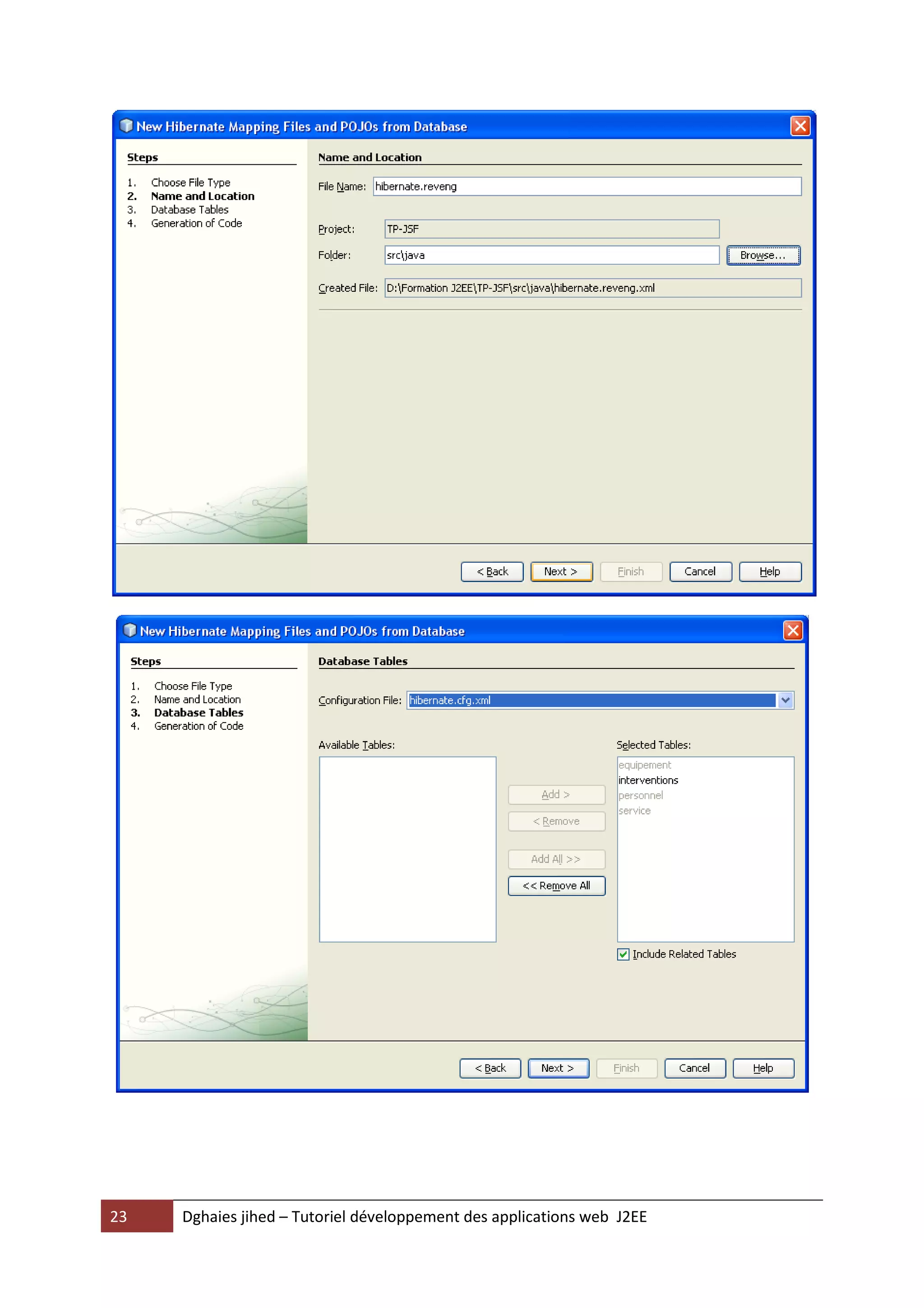 23   Dghaies jihed – Tutoriel développement des applications web J2EE
 
