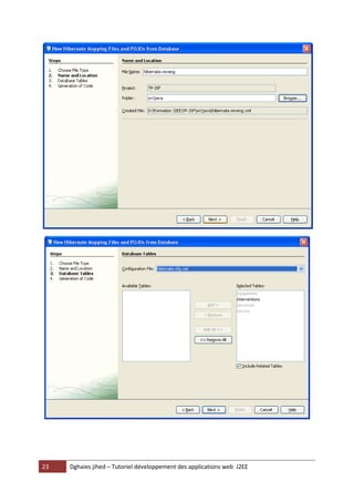 23   Dghaies jihed – Tutoriel développement des applications web J2EE
 