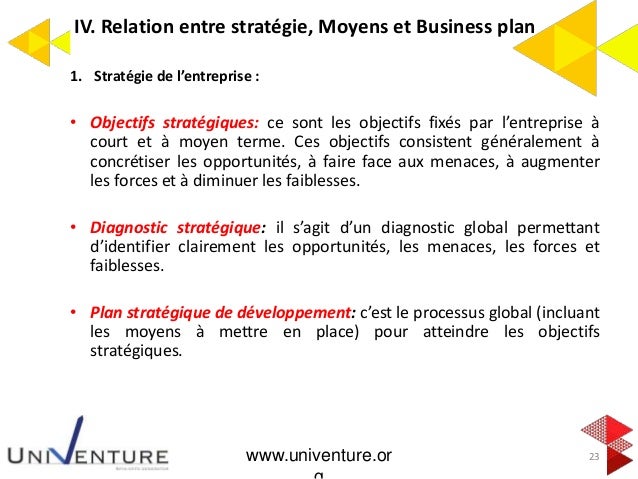 Business plan court terme 06 image