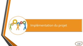 Implémentation du projet
27/38
 