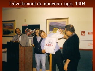 Dévoilement du nouveau logo, 1994
 