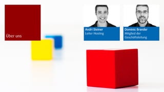 snowflake | 09.09.2013 3
Über uns
Dominic Brander
Mitglied der
Geschäftsleitung
Andri Steiner
Leiter Hosting
 