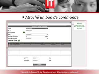 la gestion des règlements clients, 