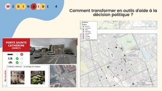 W E I
B N R E
I A 4
Comment transformer en outils d'aide à la
décision politique ?
 