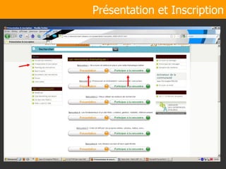 Présentation et Inscription 
