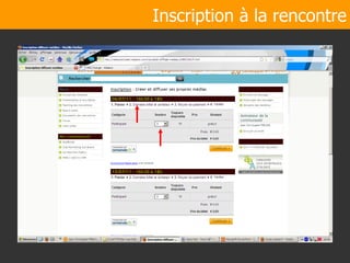Inscription à la rencontre 