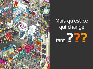 Mais qu’est-ce qui change tant  ? ? ? 