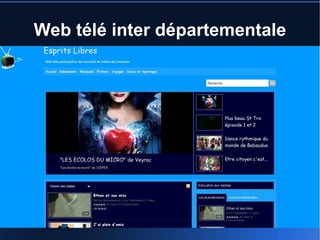 Web télé inter départementale 